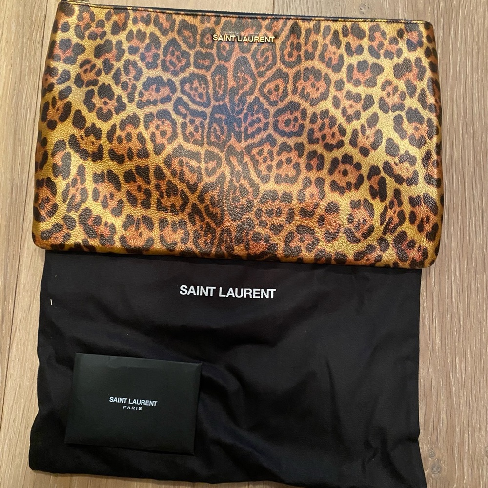 YSL Leopard handbag